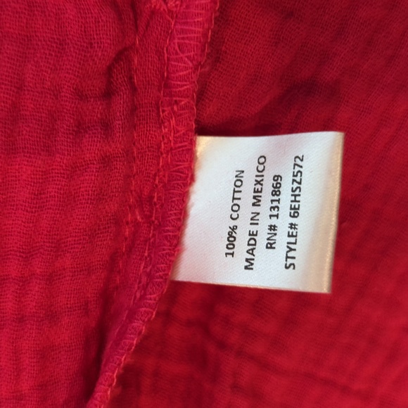 NWT Women's Boho Dress with pockets size medium fuchsia - Picture 11 of 13